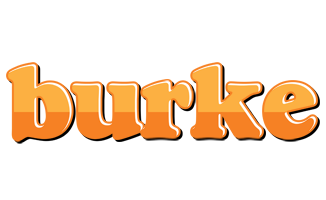 Burke orange logo