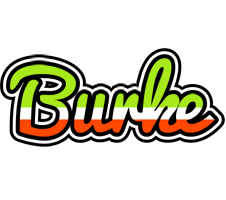 Burke superfun logo