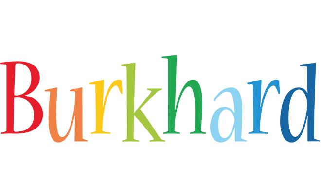 Burkhard birthday logo