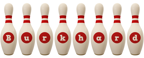 Burkhard bowling-pin logo