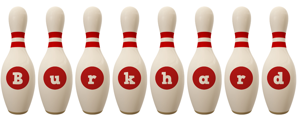 Burkhard bowling-pin logo