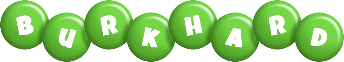 Burkhard candy-green logo