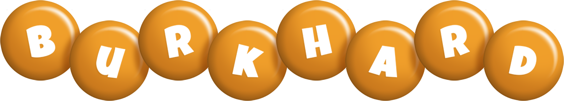 Burkhard candy-orange logo