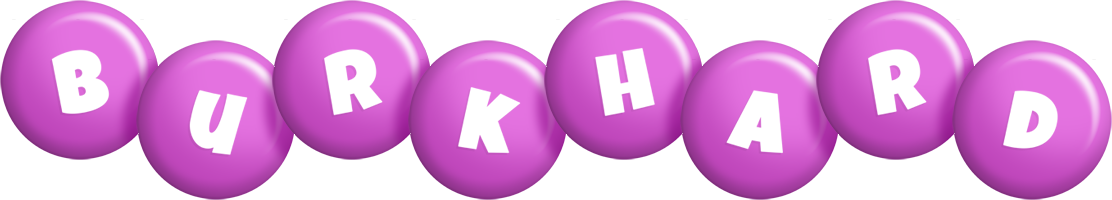 Burkhard candy-purple logo