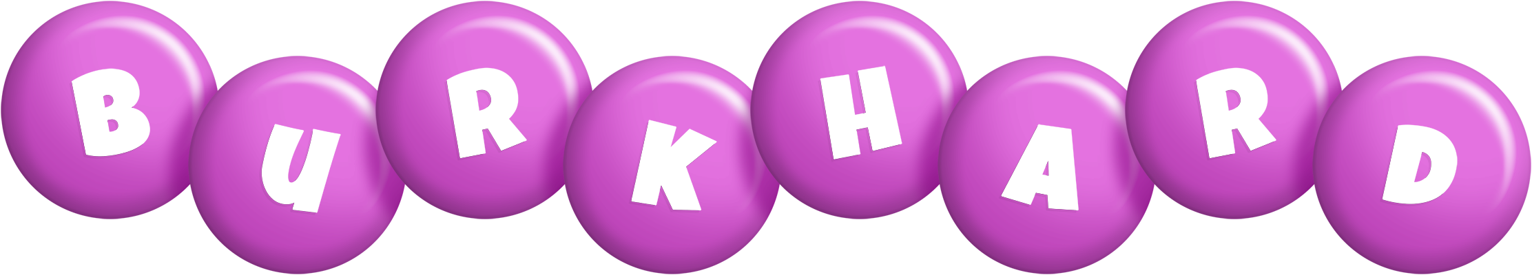 Burkhard candy-purple logo