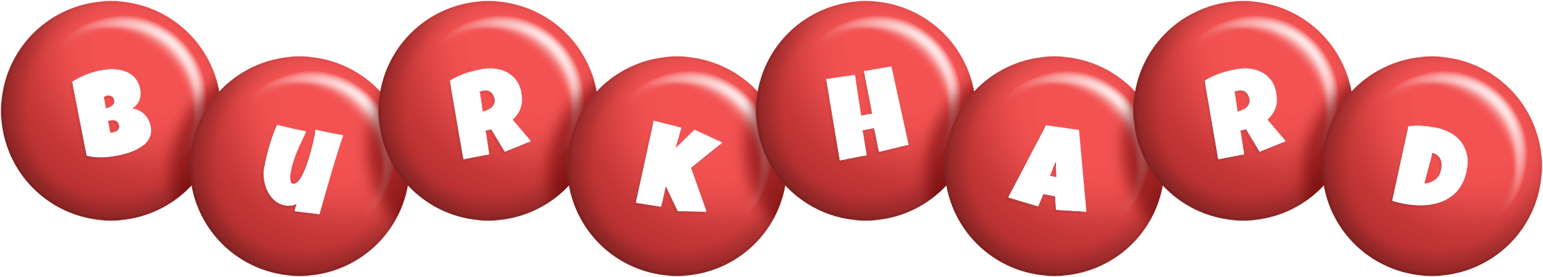 Burkhard candy-red logo