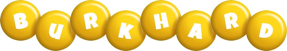 Burkhard candy-yellow logo