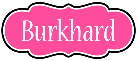 Burkhard invitation logo