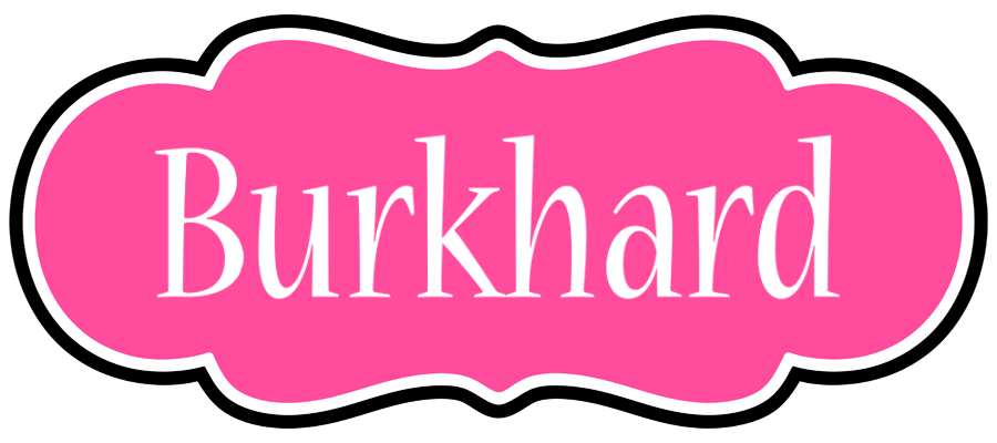 Burkhard invitation logo