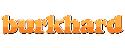 Burkhard orange logo