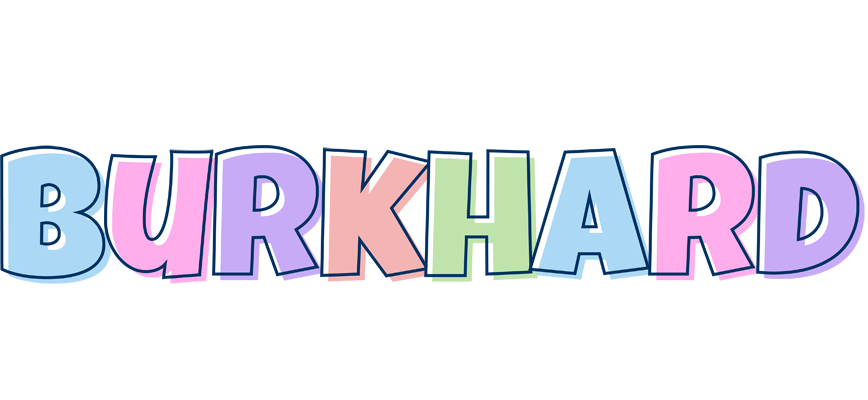 Burkhard pastel logo