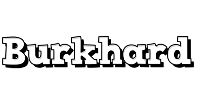 Burkhard snowing logo