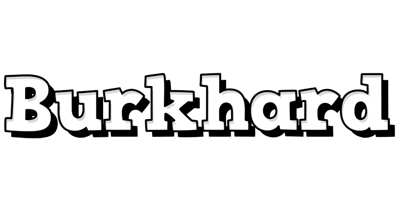 Burkhard snowing logo
