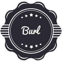 Burl badge logo