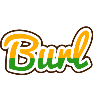 Burl banana logo