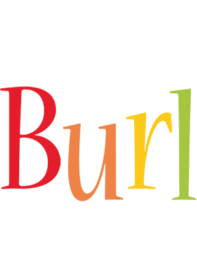 Burl birthday logo