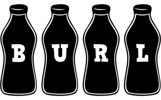 Burl bottle logo