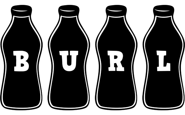 Burl bottle logo