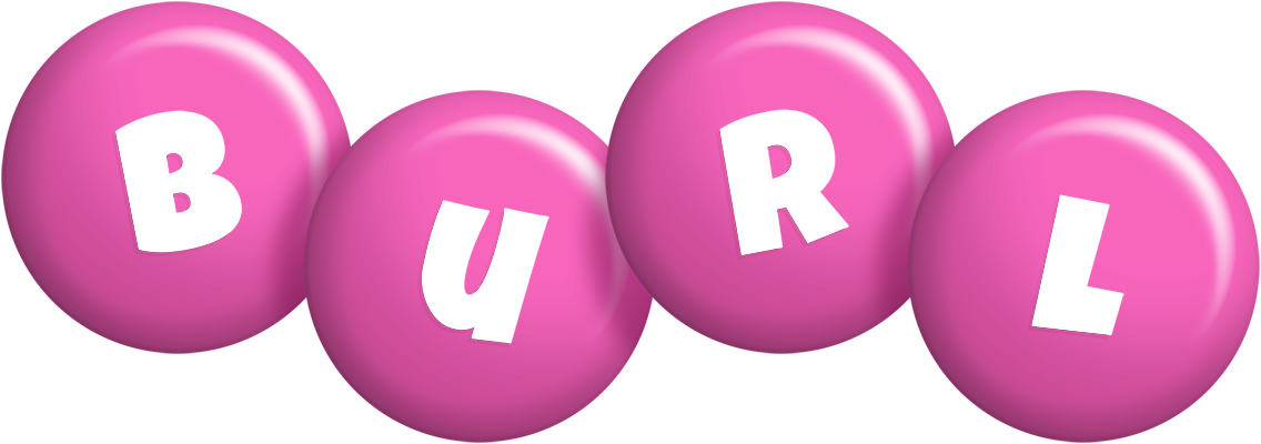 Burl candy-pink logo