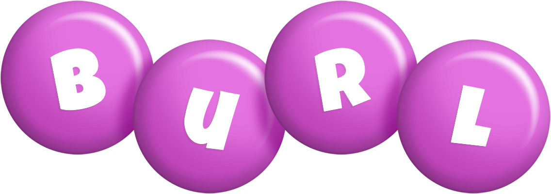 Burl candy-purple logo