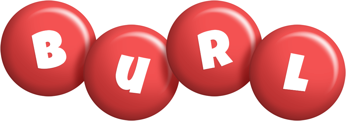Burl candy-red logo