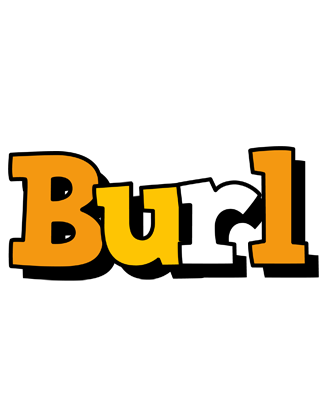 Burl cartoon logo