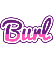 Burl cheerful logo