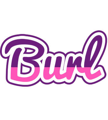 Burl cheerful logo