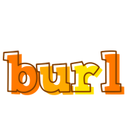 Burl desert logo