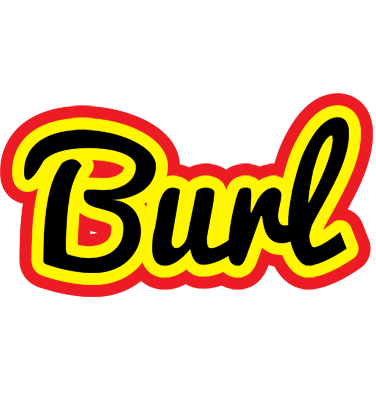 Burl flaming logo