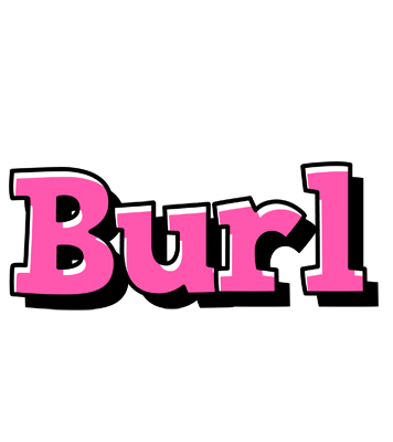 Burl girlish logo