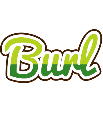 Burl golfing logo