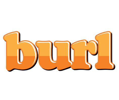 Burl orange logo