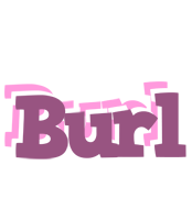 Burl relaxing logo