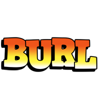 Burl sunset logo