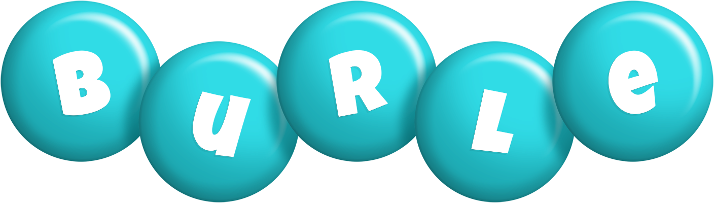 Burle candy-azur logo