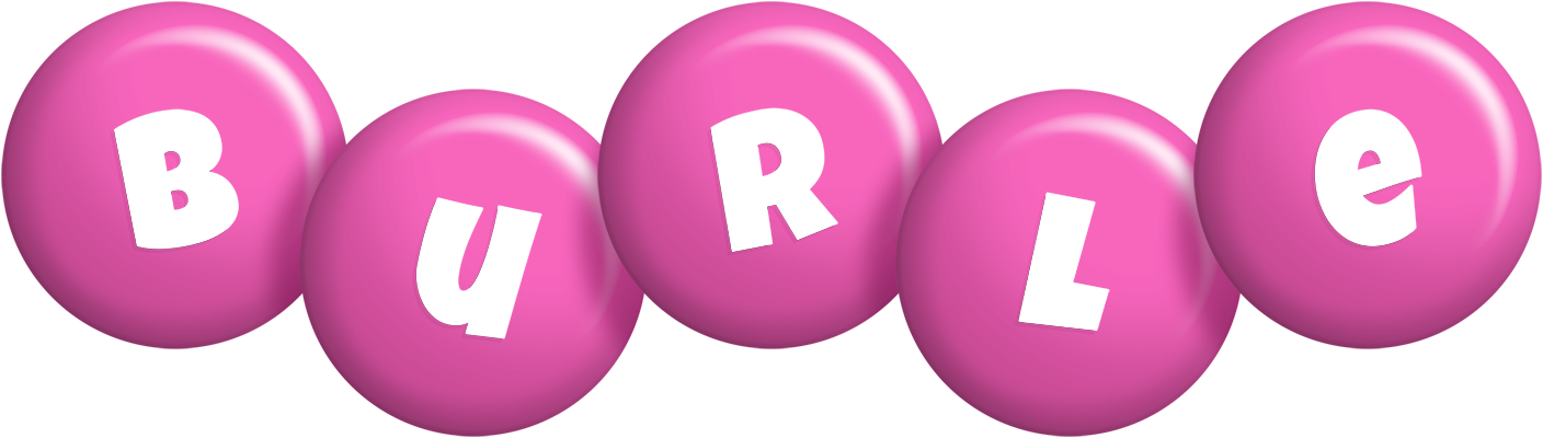 Burle candy-pink logo