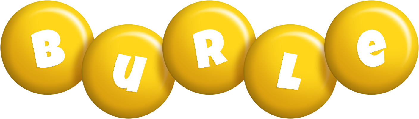 Burle candy-yellow logo