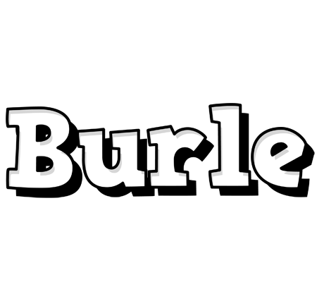 Burle snowing logo