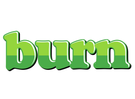 Burn apple logo