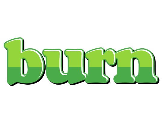 Burn apple logo