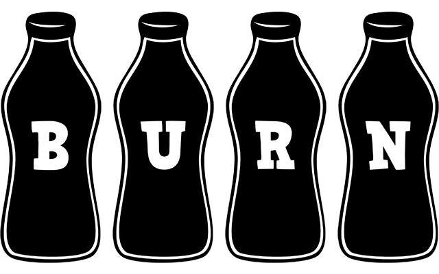 Burn bottle logo