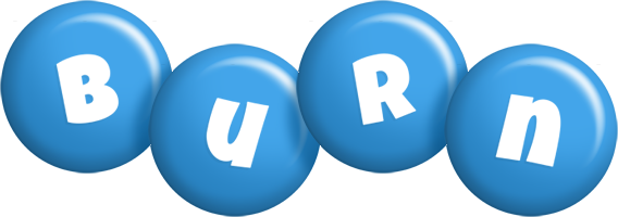 Burn candy-blue logo