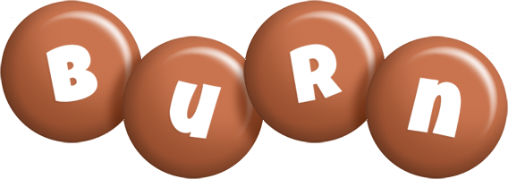 Burn candy-brown logo