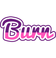 Burn cheerful logo