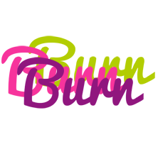 Burn flowers logo