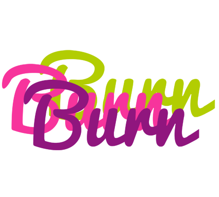 Burn flowers logo