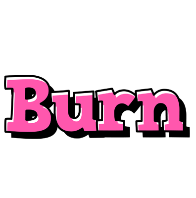 Burn girlish logo