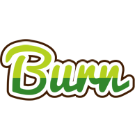 Burn golfing logo