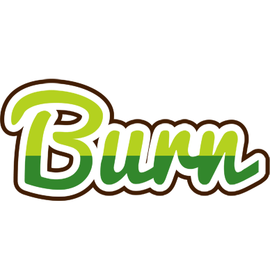 Burn golfing logo